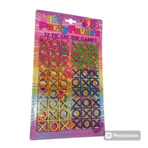 New old stock Lisa Frank tic tac toe party favors 1990’s